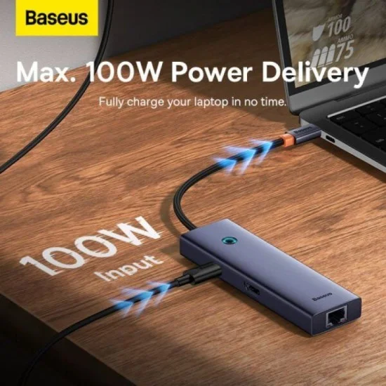 Baseus UltraJoy Series 6-Port HUB AIR - Space Grey